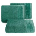 Ręcznik Damla 70x140 zielony ciemny 500g/m2 Eurofirany