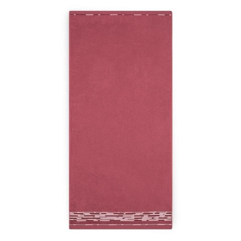Ręcznik Grafik 30x50 malinowy karnelia 8501/6/5756 450g/m2