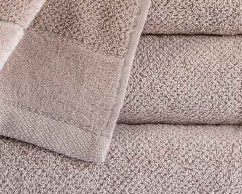 Ręcznik Vito 30x50 beżowy perłowy frotte bawełniany 550g/m2 Ręcznik Vito 30x50 beżowy perłowy frotte bawełniany 550g/m2