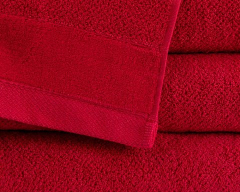 Ręcznik Vito 30x50 czerwony frotte bawełniany 550g/m2 Ręcznik Vito 30x50 czerwony frotte bawełniany 550g/m2