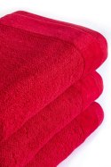 Ręcznik Vito 30x50 czerwony frotte bawełniany 550g/m2 Ręcznik Vito 30x50 czerwony frotte bawełniany 550g/m2