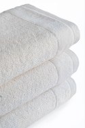 Ręcznik Vito 30x50 kremowy frotte bawełniany 550g/m2
