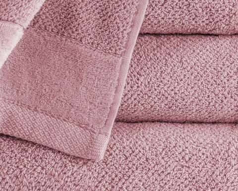 Ręcznik Vito 30x50 różowy pudrowy frotte bawełniany 550g/m2 Ręcznik Vito 30x50 różowy pudrowy frotte bawełniany 550g/m2