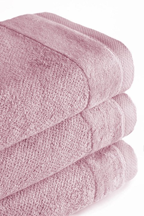 Ręcznik Vito 30x50 różowy pudrowy frotte bawełniany 550g/m2 Ręcznik Vito 30x50 różowy pudrowy frotte bawełniany 550g/m2