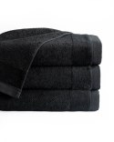 Ręcznik Vito 50x90 czarny frotte bawełniany 550g/m2 Ręcznik Vito 50x90 czarny frotte bawełniany 550g/m2