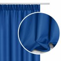 Zasłona gotowa 140x270 szafirowa na taśmie Viva Classic Blue do salonu Zasłona gotowa 140x270 szafirowa na taśmie Viva Classic Blue do salonu
