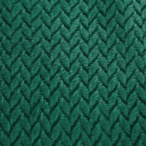 Koc narzuta z mikrofibry 200x220 Cindy 3 zielony ciemny Koc narzuta z mikrofibry 200x220 Cindy 3 zielony ciemny