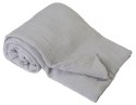 Kocyk muślinowy 75x100 Muslin szary 42 bawełniany Kocyk muślinowy 75x100 Muslin szary 42 bawełniany