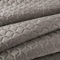 Narzuta dekoracyjna 170x210 Dimon beżowa welurowa w geometryczny wzór Eurofirany Narzuta dekoracyjna 170x210 Dimon beżowa welurowa w geometryczny wzór Eurofirany