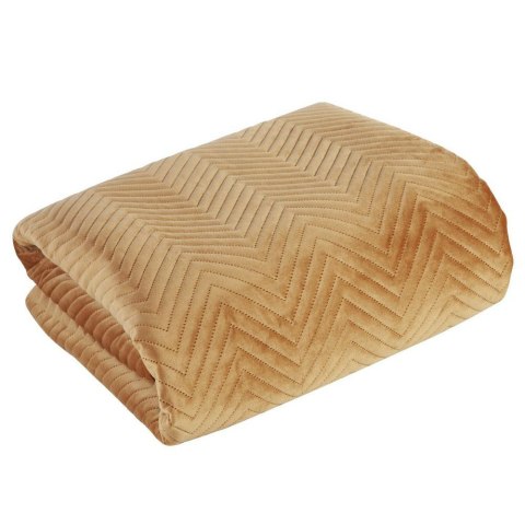 Narzuta dekoracyjna 170x210 Sofia miodowa welurowa Eurofirany Narzuta dekoracyjna 170x210 Sofia miodowa welurowa Eurofirany