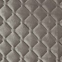 Narzuta dekoracyjna 70x160 Dimon beżowa geometryczna welurowa Eurofirany Narzuta dekoracyjna 70x160 Dimon beżowa geometryczna welurowa Eurofirany