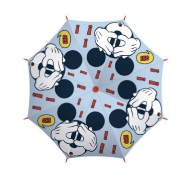 Parasolka dla dzieci Myszka Miki 7710 Mickey Mouse Oh błękitny czerwony parasol czerwona rączka Parasolka dla dzieci Myszka Miki 7710 Mickey Mouse Oh błękitny czerwony parasol czerwona rączka
