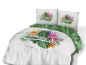 Pościel bawełniana 220x200 Tropikalne sny Gorąca noc kwiaty liście monstery biała zielona 61472/1 Panelove 7781 Pościel bawełniana 220x200 Tropikalne sny Gorąca noc kwiaty liście monstery biała zielona 61472/1 Panelove 7781