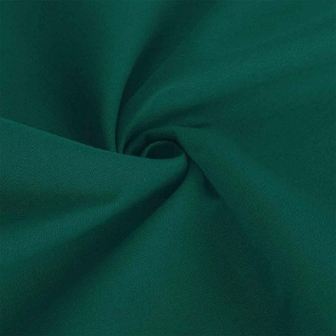 Poszewka bawełniana 50x60 zielona butelkowa jednobarwna Simply Poszewka bawełniana 50x60 zielona butelkowa jednobarwna Simply