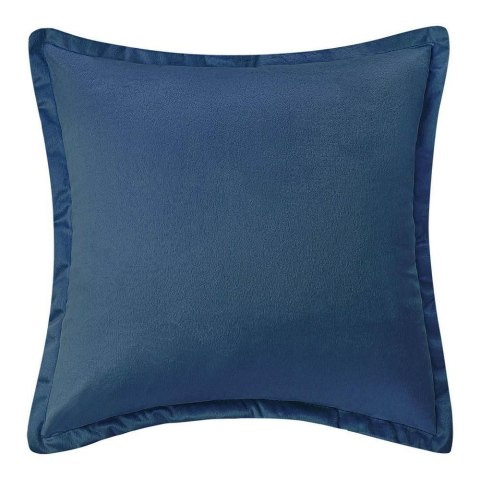 Poszewka dekoracyjna 40x40 granatowa Soft welurowa