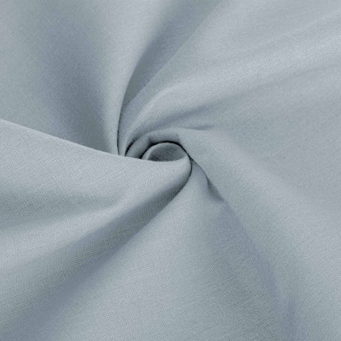 Prześcieradło bawełniane 220x200 szare jednobarwne Simply Prześcieradło bawełniane 220x200 szare jednobarwne Simply