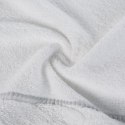 Ręcznik Mari 50x90 biały z welurową bordiurą 500g/m2 Eurofirany Ręcznik Mari 50x90 biały z welurową bordiurą 500g/m2 Eurofirany