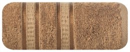 Ręcznik Mila 50x90 brązowy jasny bambusowy frotta 500g/m2 Eurofirany