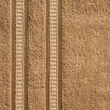 Ręcznik Mila 50x90 brązowy jasny bambusowy frotta 500g/m2 Eurofirany