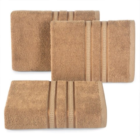 Ręcznik Mila 50x90 brązowy jasny bambusowy frotta 500g/m2 Eurofirany Ręcznik Mila 50x90 brązowy jasny bambusowy frotta 500g/m2 Eurofirany