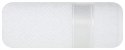 Ręcznik Milan 50x90 biały frotte 500g/m2 bawełniany z bordiurą przetykaną błyszczącą nicią Eurofirany Ręcznik Milan 50x90 biały frotte 500g/m2 bawełniany z bordiurą przetykaną błyszczącą nicią Eurofirany