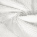 Ręcznik Milan 50x90 biały frotte 500g/m2 bawełniany z bordiurą przetykaną błyszczącą nicią Eurofirany Ręcznik Milan 50x90 biały frotte 500g/m2 bawełniany z bordiurą przetykaną błyszczącą nicią Eurofirany