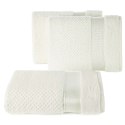 Ręcznik Milan 50x90 kremowy frotte 500g/m2 bawełniany z bordiurą przetykaną błyszczącą nicią Eurofirany Ręcznik Milan 50x90 kremowy frotte 500g/m2 bawełniany z bordiurą przetykaną błyszczącą nicią Eurofirany