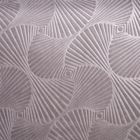 Zasłona gotowa na przelotkach 140x250 geometryczny wzór pudrowa różowa welurowa Ellen Zasłona gotowa na przelotkach 140x250 geometryczny wzór pudrowa różowa welurowa Ellen