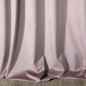 Zasłona gotowa na przelotkach 140x250 pudrowa różowa welurowa Rosa