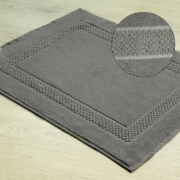 Dywanik łazienkowy 60x90 Caleb grafitowy bawełniany 650g/m2 Eurofirany