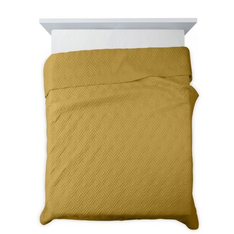 Narzuta dekoracyjna 220x240 Alara 1 musztardowa wzór geometryczny Narzuta dekoracyjna 220x240 Alara 1 musztardowa wzór geometryczny