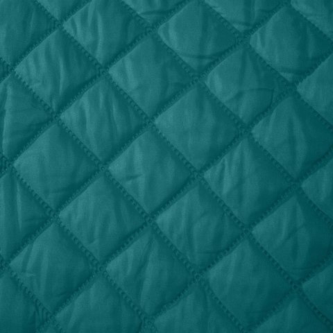 Narzuta dekoracyjna 220x240 Alara 3 turkusowa ciemna wzór geometryczny w romby Narzuta dekoracyjna 220x240 Alara 3 turkusowa ciemna wzór geometryczny w romby