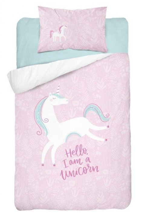 Pościel bambusowa 90x120 Jednorożec kucyk konik 3272 A różowa unicorn do łóżeczka dwustronna poszewka 40x60 Pościel bambusowa 90x120 Jednorożec kucyk konik 3272 A różowa unicorn do łóżeczka dwustronna poszewka 40x60