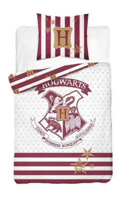 Pościel bawełniana 140x200 Harry Poter Hogwarts 8799