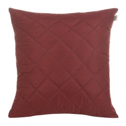 Poszewka dekoracyjna 40x40 Alara 3 bordowa wzór geometryczny w romby