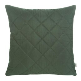 Poszewka dekoracyjna 40x40 Alara 3 zielona ciemna wzór geometryczny w romby