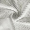 Ręcznik Jessi 50x90 biały frotte 500g/m2 z fakturą wytłaczanej krateczki i welurową bordiurą Eurofirany Ręcznik Jessi 50x90 biały frotte 500g/m2 z fakturą wytłaczanej krateczki i welurową bordiurą Eurofirany