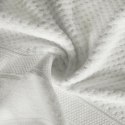 Ręcznik Jessi 70x140 biały frotte 500g/m2 z fakturą wytłaczanej krateczki i welurową bordiurą Eurofirany Ręcznik Jessi 70x140 biały frotte 500g/m2 z fakturą wytłaczanej krateczki i welurową bordiurą Eurofirany