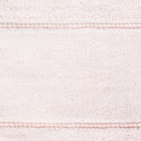 Ręcznik Mari 50x90 różowy jasny z welurową bordiurą 500g/m2 Eurofirany Ręcznik Mari 50x90 różowy jasny z welurową bordiurą 500g/m2 Eurofirany