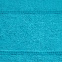 Ręcznik Mari 50x90 turkusowy jasny z welurową bordiurą 500g/m2 Eurofirany Ręcznik Mari 50x90 turkusowy jasny z welurową bordiurą 500g/m2 Eurofirany