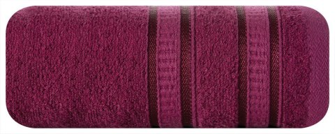 Ręcznik Mila 50x90 amarantowy bambusowy frotta 500g/m2 Eurofirany Ręcznik Mila 50x90 amarantowy bambusowy frotta 500g/m2 Eurofirany