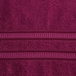 Ręcznik Mila 50x90 amarantowy bambusowy frotta 500g/m2 Eurofirany