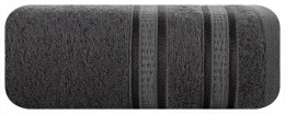 Ręcznik Mila 50x90 grafitowy bambusowy frotta 500g/m2 Eurofirany