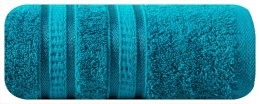 Ręcznik Mila 50x90 turkusowy bambusowy frotta 500g/m2 Eurofirany