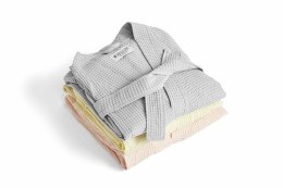 Szlafrok gofrowany musztardowy S/M bawełniany Kimono Gofer