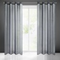 Firana 140x250 Madie granatowa cekiny gotowa na przelotkach Eurofirany Firana 140x250 Madie granatowa cekiny gotowa na przelotkach Eurofirany