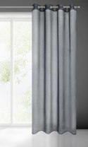 Firana 140x250 Madie granatowa cekiny gotowa na przelotkach Eurofirany Firana 140x250 Madie granatowa cekiny gotowa na przelotkach Eurofirany