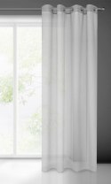 Firana 140x250 Madlen srebrna cekiny gotowa na przelotkach Eurofirany Firana 140x250 Madlen srebrna cekiny gotowa na przelotkach Eurofirany
