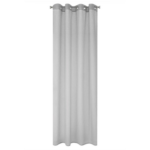 Firana 140x250 Madlen srebrna cekiny gotowa na przelotkach Eurofirany Firana 140x250 Madlen srebrna cekiny gotowa na przelotkach Eurofirany