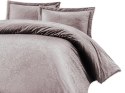 Pościel satynowa 220x200 Sal lililowa jasna w pudełku żakardowa ornamenty orientalna Luxury Premium Pościel satynowa 220x200 Sal lililowa jasna w pudełku żakardowa ornamenty orientalna Luxury Premium